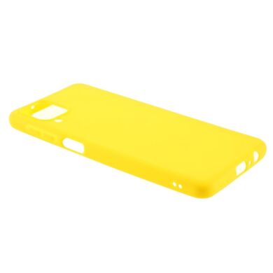 Силиконовый (TPU) чехол Deexe Matte Case для Samsung Galaxy M12 (M125) - Yellow