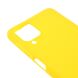 Силиконовый (TPU) чехол Deexe Matte Case для Samsung Galaxy M12 (M125) - Yellow. Фото 6 из 8