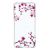 Силиконовый (TPU) чехол Deexe Pretty Glossy для Samsung Galaxy A7 2018 (A750) - Plum Blossom