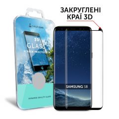 Защитное стекло MakeFuture 3D Complete Cover для Samsung Galaxy S8 (G950)