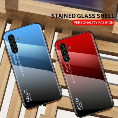 Защитный чехол Deexe Gradient Color для Samsung Galaxy A13 5G - Black / Grey