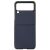Защитный чехол Deexe Leather Case для Samsung Galaxy Flip 3 - Blue
