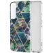 Защитный чехол Deexe Marble Pattern для Samsung Galaxy S22 - Blue / Green. Фото 1 из 4
