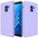 Защитный чехол Deexe Silicone Case для Samsung Galaxy A8+ (A730) - Purple. Фото 2 из 6