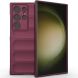 Защитный чехол Deexe Terra Case для Samsung Galaxy S24 Ultra - Wine Red. Фото 1 из 8