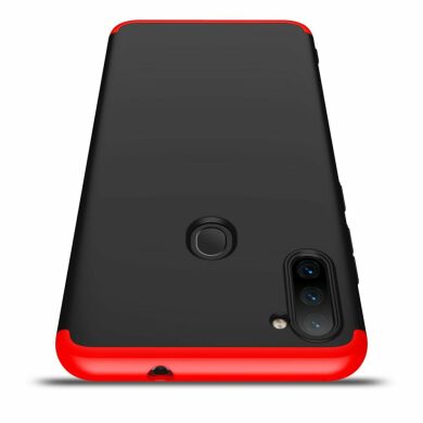 Защитный чехол GKK Double Dip Case для Samsung Galaxy A11 (A115) - Black / Red