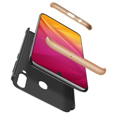 Защитный чехол GKK Double Dip Case для Samsung Galaxy M30 (M305) / A40s - Black / Gold