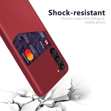 Защитный чехол KSQ Business Pocket для Samsung Galaxy S23 Plus - Red