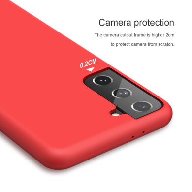 Защитный чехол NILLKIN Flex Pure Series для Samsung Galaxy S21 (G991) - Red
