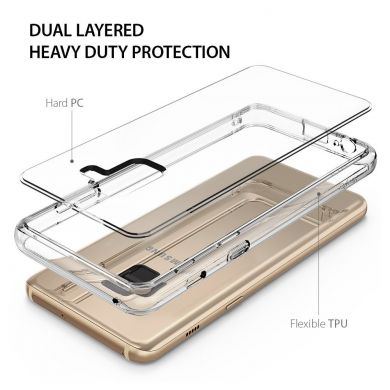 Защитный чехол RINGKE Fusion для Samsung Galaxy A8+ 2018 (A730) - Transparent