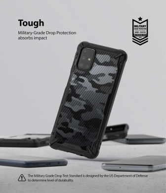 Защитный чехол RINGKE Fusion X для Samsung Galaxy M31s (M317) - Black