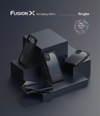 Защитный чехол RINGKE Fusion X для Samsung Galaxy M31s (M317) - Black