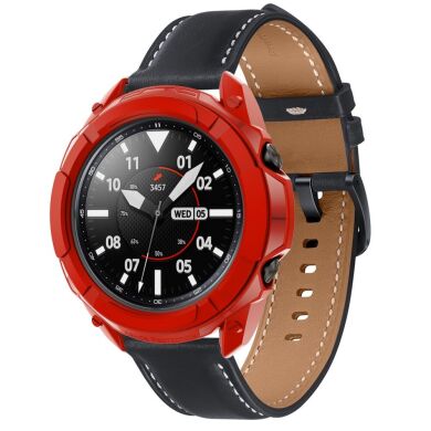 Защитный чехол UniCase Silicone Cover для Samsung Galaxy Watch 3 (45mm) - Red