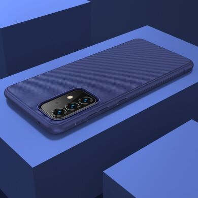 Защитный чехол UniCase Twill Soft для Samsung Galaxy A52 (A525) / A52s (A528) - Blue