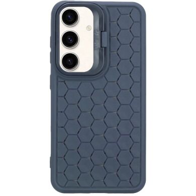 Защитный чехол Deexe CasePro with MagSafe для Samsung Galaxy S24 (S921) - Dark Blue