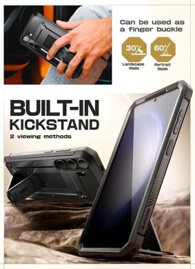 Защитный чехол Supcase Unicorn Beetle Pro Rugged Case 2 Set для Samsung Galaxy S24 Plus (S926) - Black