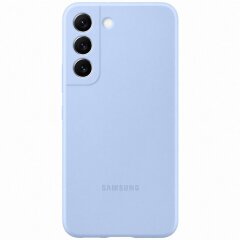 Чехол Silicone Cover для Samsung Galaxy S22 (S901) EF-PS901TLEGRU - Artic Blue