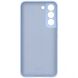 Чехол Silicone Cover для Samsung Galaxy S22 (S901) EF-PS901TLEGRU - Artic Blue. Фото 5 из 5