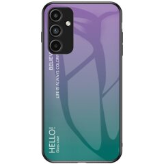 Захисний чохол Deexe Gradient Color для Samsung Galaxy A15 (A155) - Purple