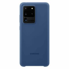 Чохол Silicone Cover для Samsung Galaxy S20 Ultra (G988) EF-PG988TNEGRU - Navy