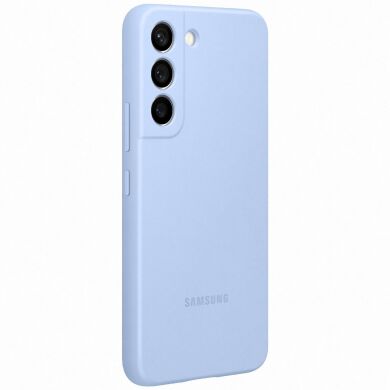 Чехол Silicone Cover для Samsung Galaxy S22 (S901) EF-PS901TLEGRU - Artic Blue