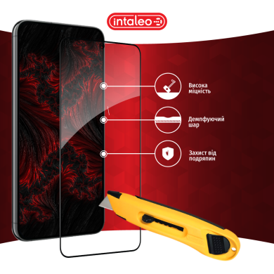 Защитное стекло Intaleo Full Glue для Samsung Galaxy S23 Plus (S916) - Black