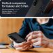 Захисний чохол Spigen (SGP) Liquid Air (Pen Edition) для Samsung Galaxy S21 Ultra (G998) - Matte Black