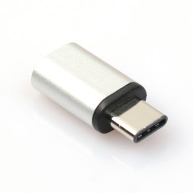 Адаптер microusb to type-c (USB 3.1) - Silver