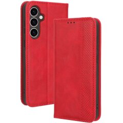 Чохол Deexe Retro Style для Samsung Galaxy S23 FE - Red
