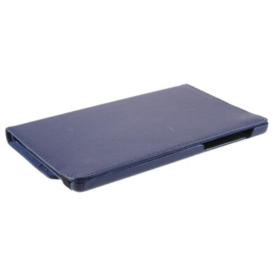 Чехол Deexe Rotation для Samsung Galaxy Tab A7 Lite (T220/T225) - Dark Blue