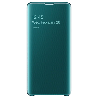 Чехол-книжка Clear View Cover для Samsung Galaxy S10 (G973) EF-ZG973CGEGRU - Green