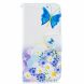 Чохол-книжка Deexe Color Wallet для Samsung Galaxy A50 (A505) / A30s (A307) / A50s (A507) - Butterfly and Flowers