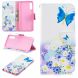 Чехол-книжка Deexe Color Wallet для Samsung Galaxy A50 (A505) / A30s (A307) / A50s (A507) - Butterfly and Flowers. Фото 1 из 8