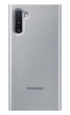 Чехол-книжка LED View Cover для Samsung Galaxy Note 10 (N970) EF-NN970PSEGRU - Silver