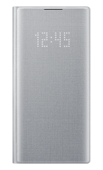 Чехол-книжка LED View Cover для Samsung Galaxy Note 10 (N970) EF-NN970PSEGRU - Silver