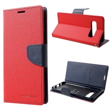 Чехол-книжка MERCURY Fancy Diary для Samsung Galaxy S10 Plus - Red