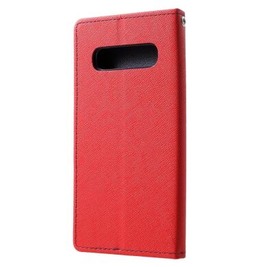 Чехол-книжка MERCURY Fancy Diary для Samsung Galaxy S10 Plus - Red
