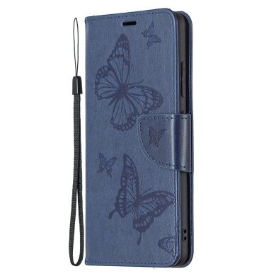 Чехол UniCase Butterfly Pattern для Samsung Galaxy A32 (А325) - Blue