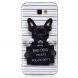 Силиконовый чехол Deexe Life Style для Samsung Galaxy J5 Prime - Bad Dog. Фото 1 из 5