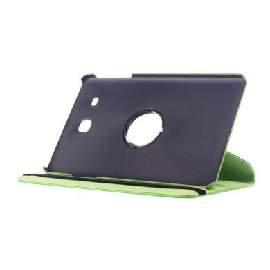 Вращающийся чехол Deexe Rotation для Samsung Galaxy Tab E 9.6 (T560/561) - Green