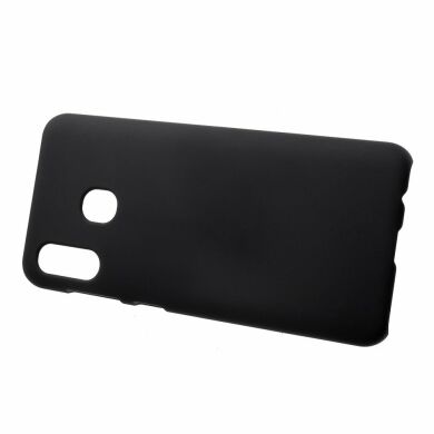 Пластиковый чехол Deexe Hard Shell для Samsung Galaxy A30 (A305) - Black