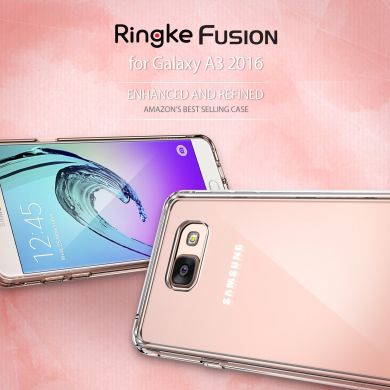 Защитный чехол RINGKE Fusion для Samsung Galaxy A3 2016 (A310) - Smoke Black