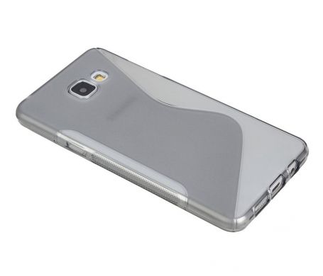 Силиконовая накладка Deexe S Line для Samsung Galaxy A5 (2016) - Gray