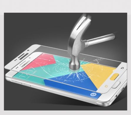 Захисне скло MOCOLO Silk Print для Samsung Galaxy A7 2016 (A710) - White