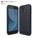 Силиконовый чехол UniCase Carbon для Samsung Galaxy J3 (2017) - Dark Blue. Фото 1 из 10