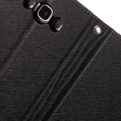 Чохол MERCURY Fancy Diary для Samsung Galaxy J7 2016 (J710), Черный