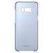 Пластиковый чехол Clear Cover для Samsung Galaxy S8 Plus (G955) EF-QG955CLEGRU - Blue. Фото 3 из 5