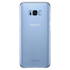 Пластиковый чехол Clear Cover для Samsung Galaxy S8 Plus (G955) EF-QG955CLEGRU - Blue