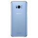 Пластиковый чехол Clear Cover для Samsung Galaxy S8 Plus (G955) EF-QG955CLEGRU - Blue. Фото 1 из 5