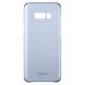 Пластиковый чехол Clear Cover для Samsung Galaxy S8 Plus (G955) EF-QG955CLEGRU - Blue. Фото 4 из 5